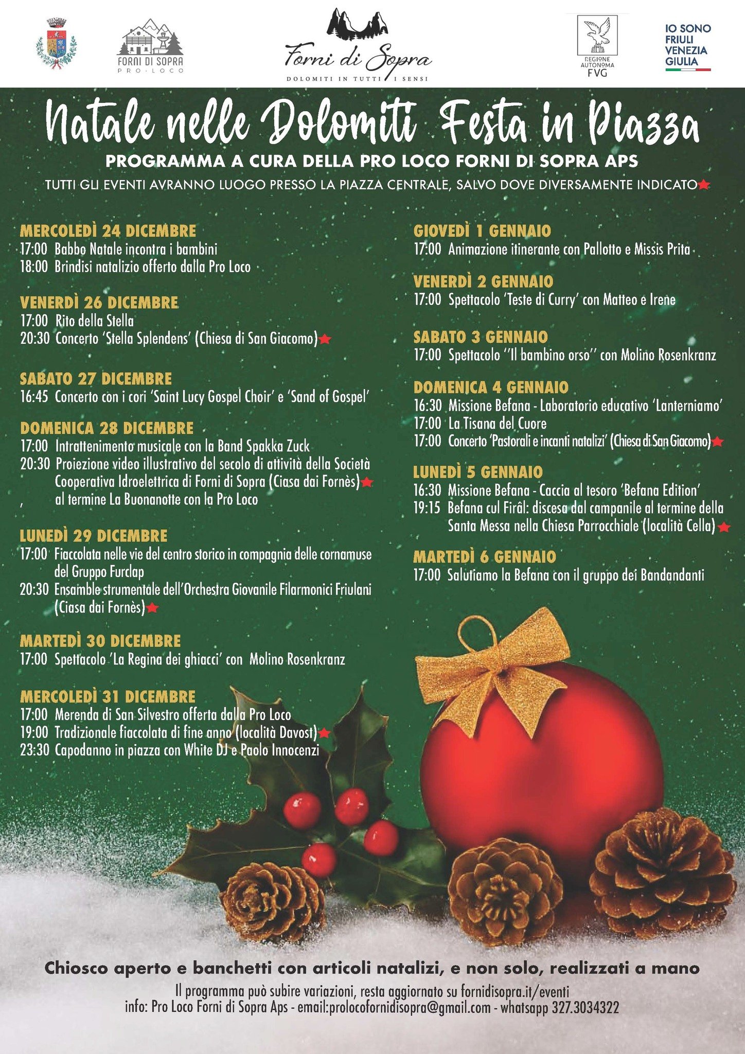 Natale nelle Dolomiti