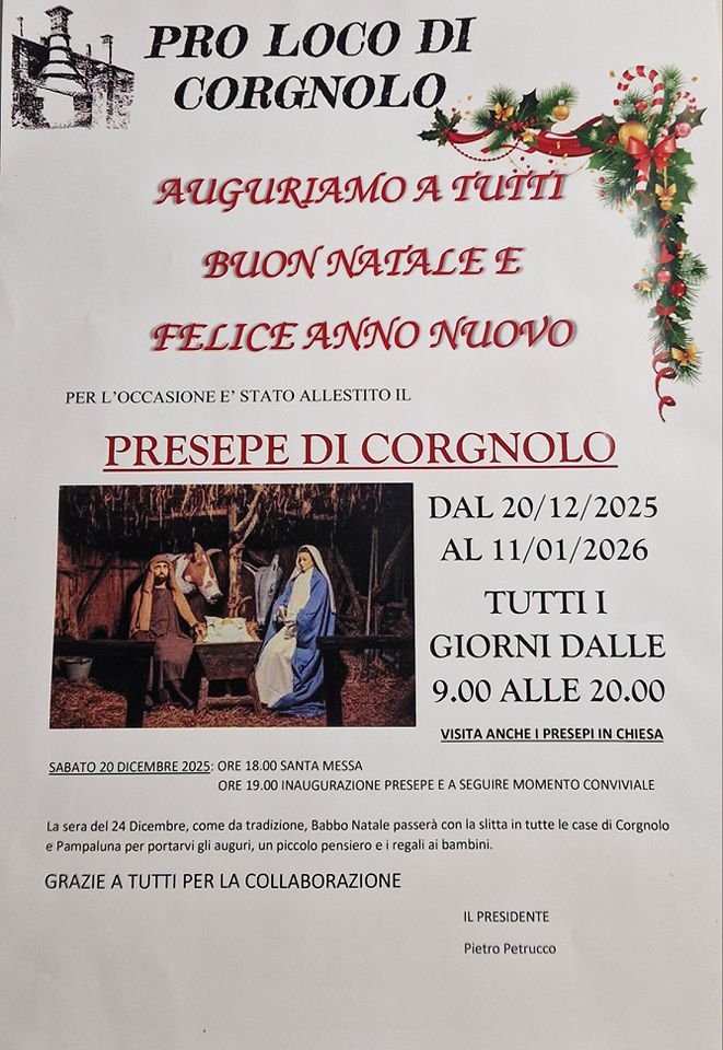 Presepe di Corgnolo